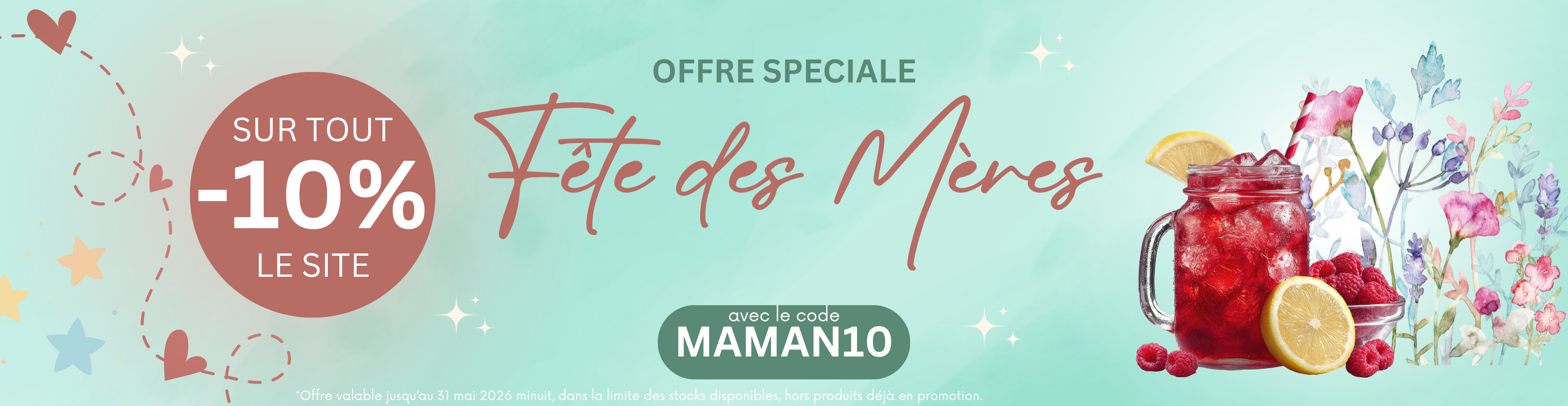 Promo fête des mères